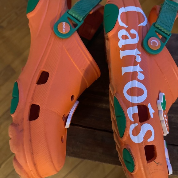 Crocs x Anwar Carrots All-Terrain Classic Orange Clog Limited Ed. Sz: M:8/W:10 - Picture 4 of 12